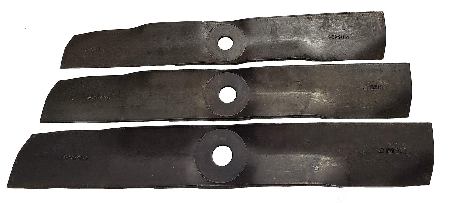John Deere Original Equipment Model LX173 Maintenance Kit + Standard Blades, 48" Mower Deck