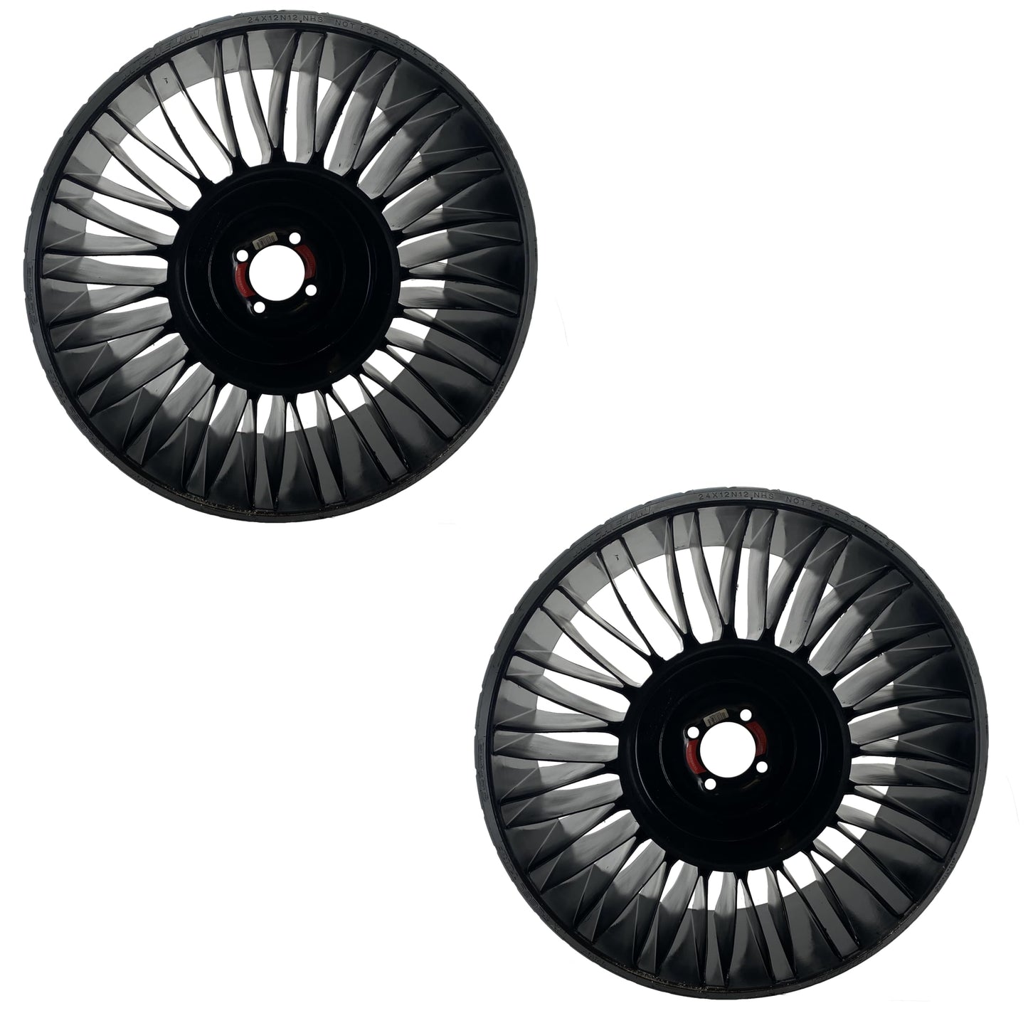 A&i Products (Set OF 2) Tweel 24x12N12 X-Tweel Turf - 4LUG - B150357TW4, image 8