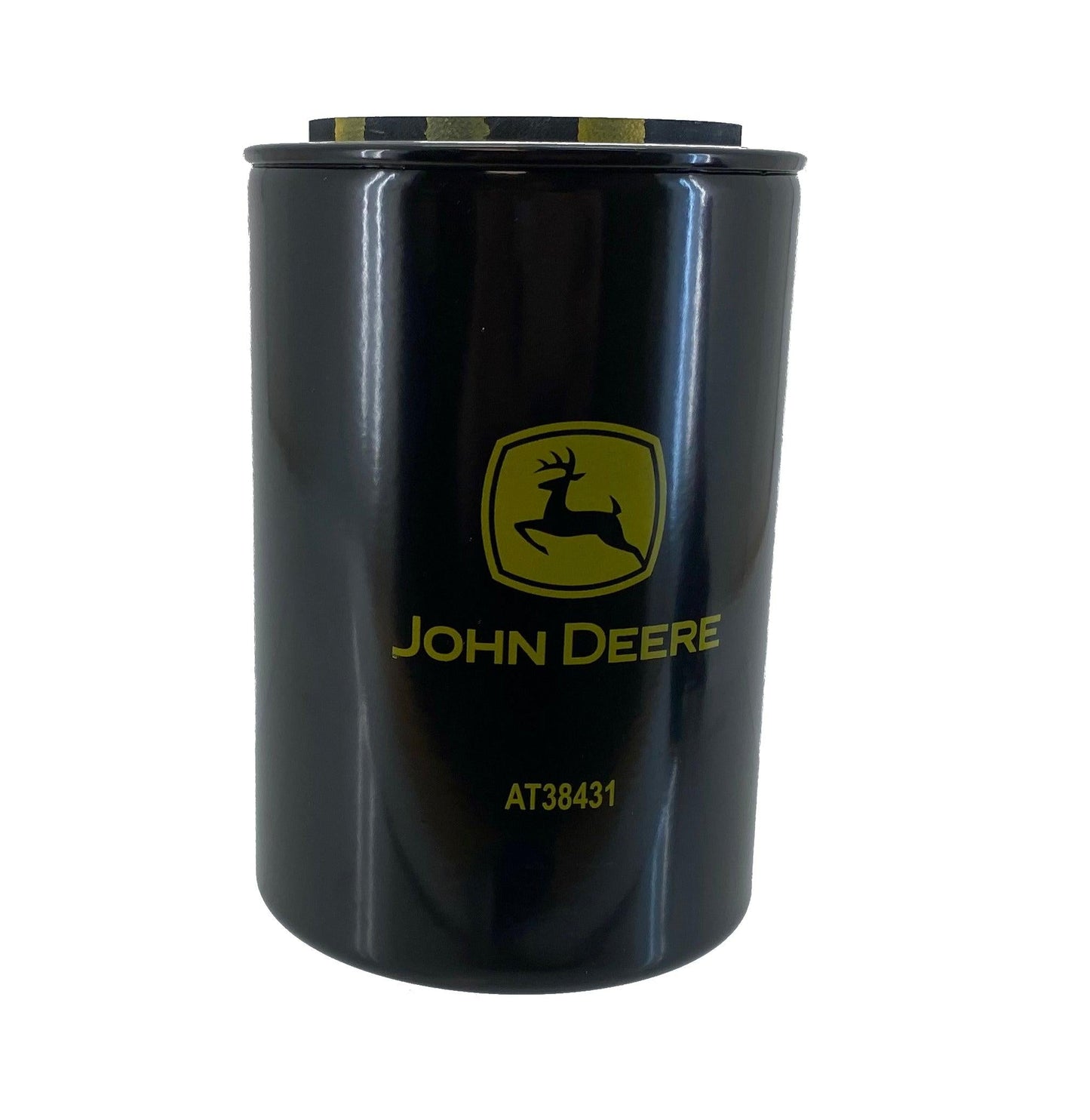 John Deere OEM Oil Filter AT38431, front view