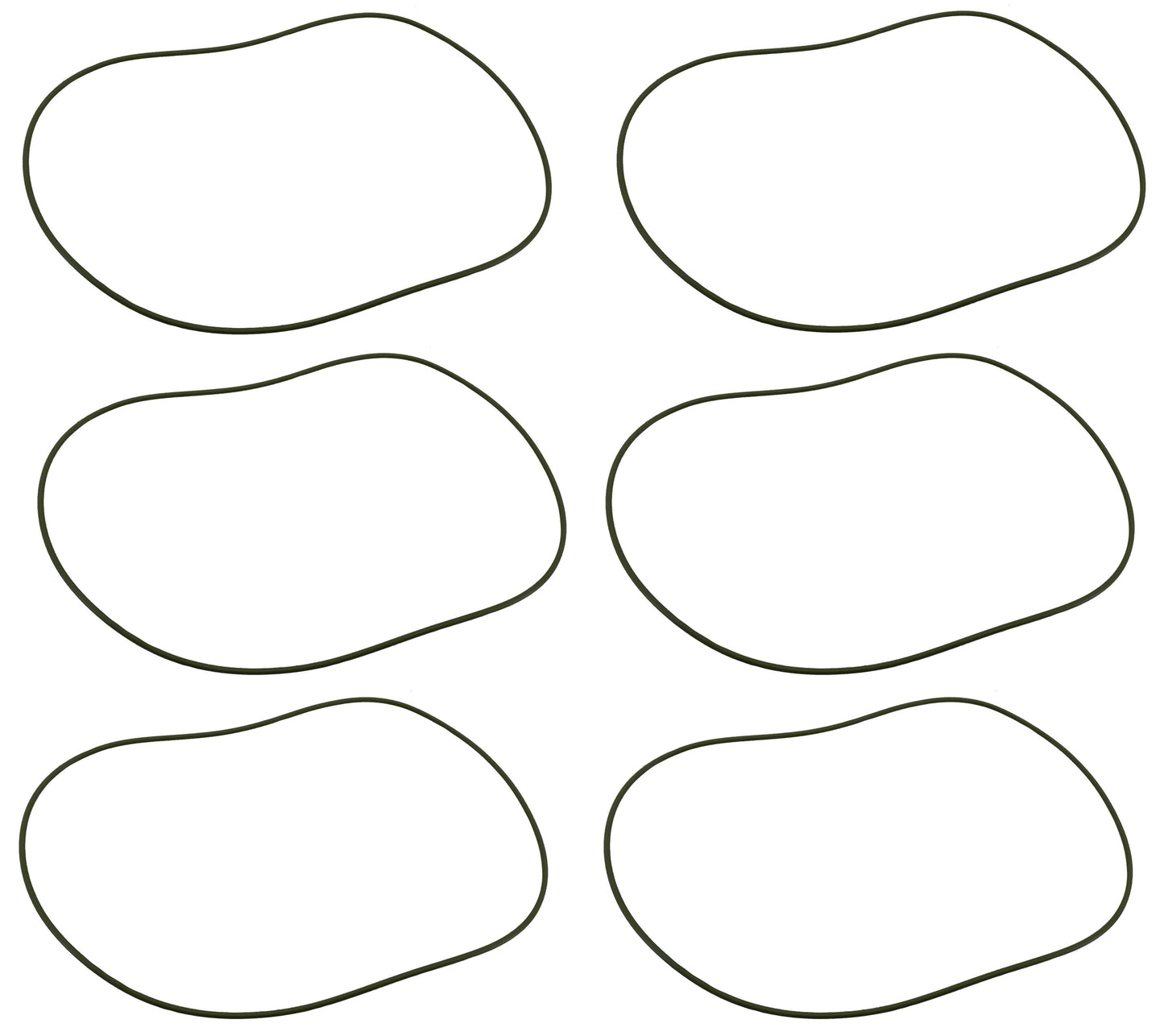 John Deere Original Equipment O-Ring 6 Pack - L56246