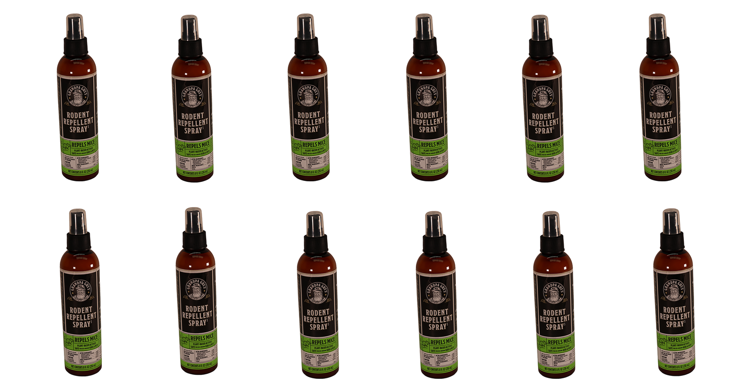 A&I Products Grandpa Gus's Rodent Spray, 8oz, US Only Pack of 12 - A-B1GSR8A15