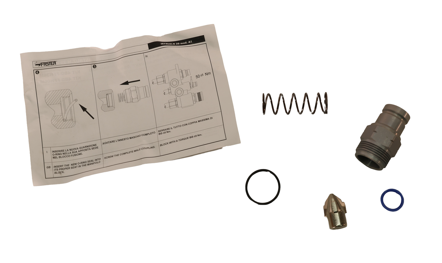 John Deere Original Equipment Hydraulic Quick Connect Coupler - AT406478