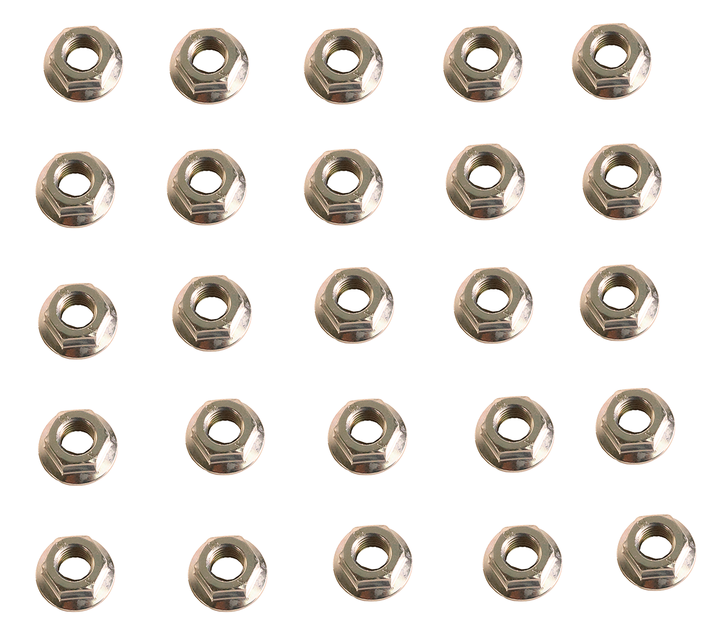 John Deere Original Equipment M12 Hexagonal Flange Nut Pack of 25 - 14M7299