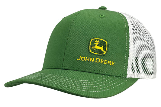 John Deere Moline 112 Green and White Mesh Back Hat/Cap - LP82942