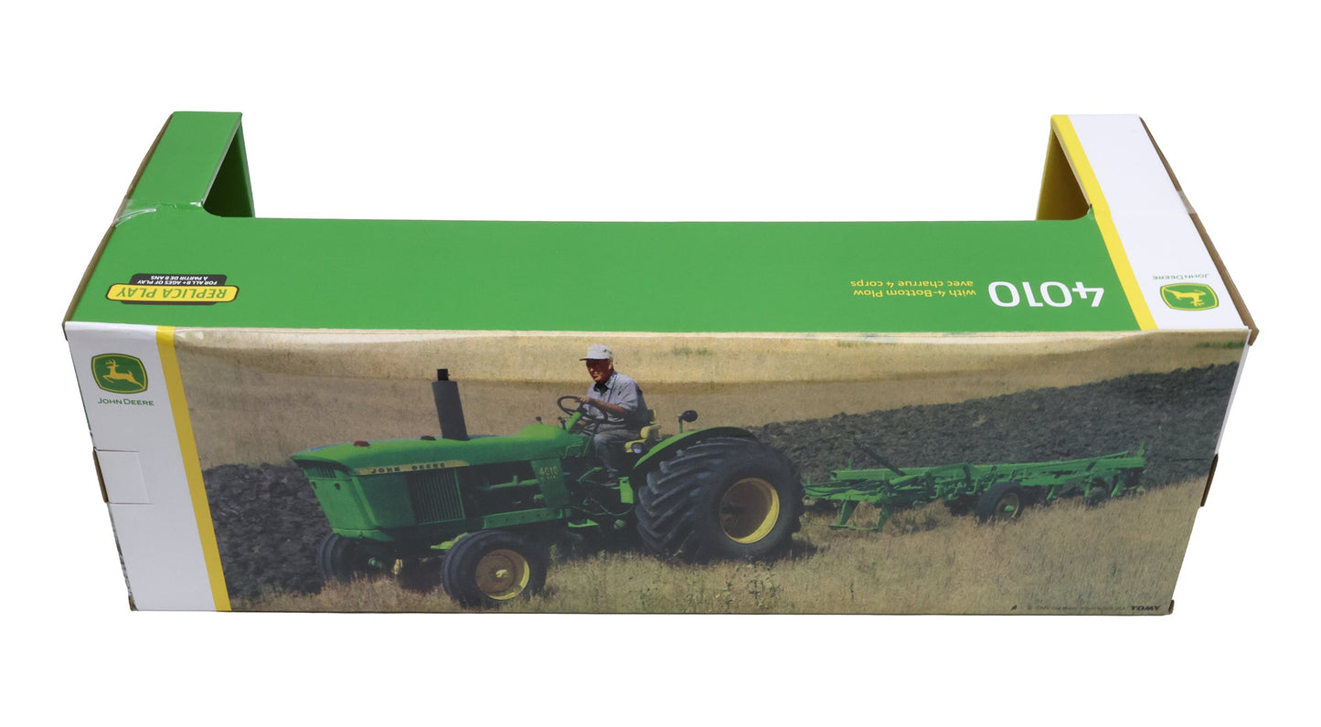 1/16 John Deere 4010 with 4-Bottom Plow Toy - LP88082