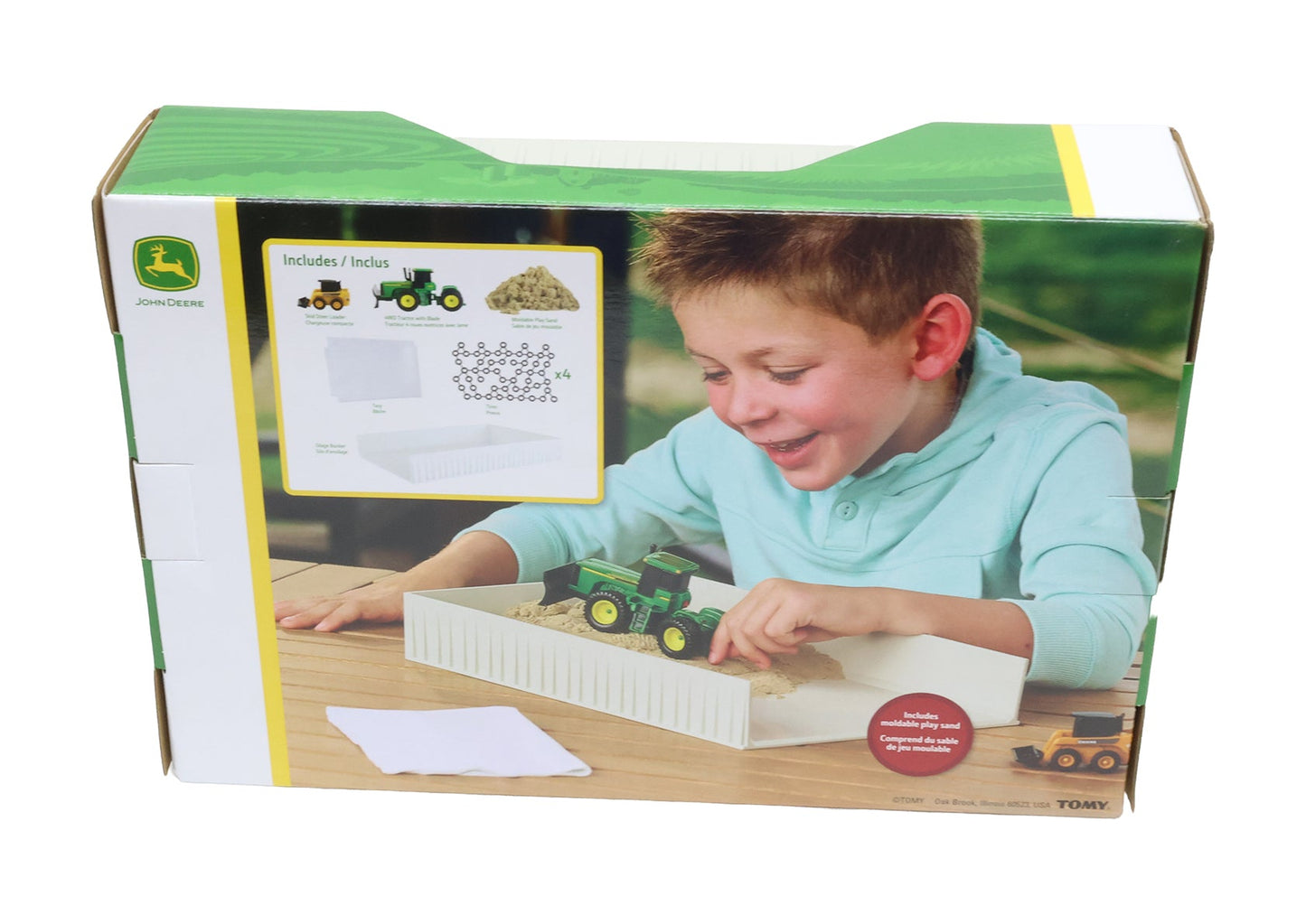 1/64 John Deere Silage Bunker Toy Set - LP89026