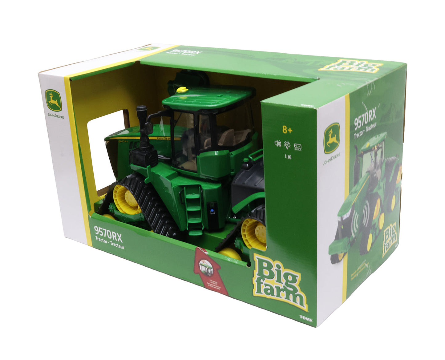 1/16 John Deere Big Farm 9570RX Tractor Toy - LP89067