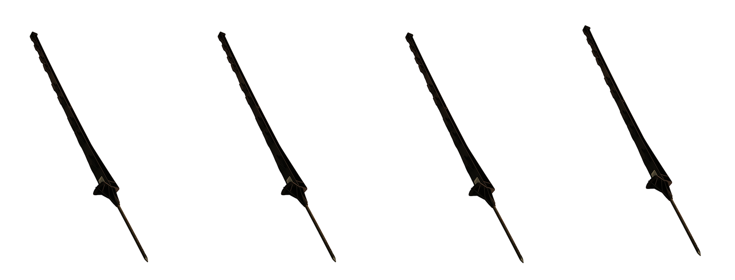 Parmak Precision Products Bigfoot Poly Post 48" Black - 500821