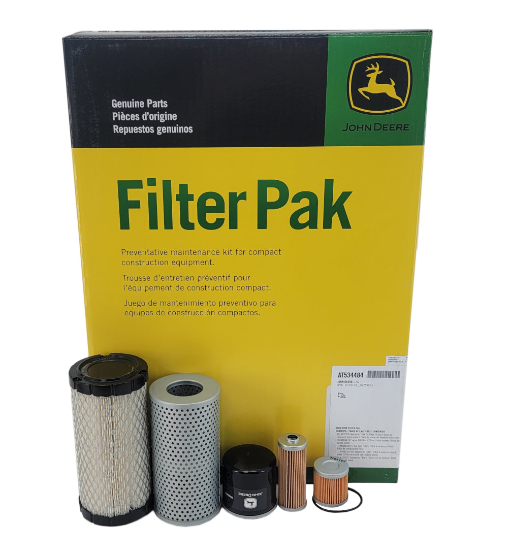 John Deere Original Equipment (17G) Filter Pak - AT534484