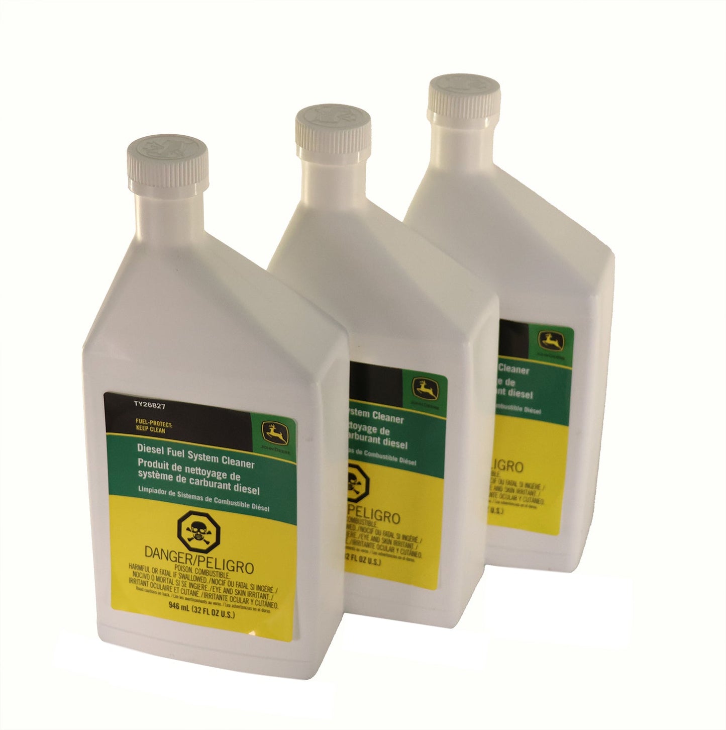 John Deere Original Equipment (3 PACK) Diesel Fuel System Cleaner - TY26827