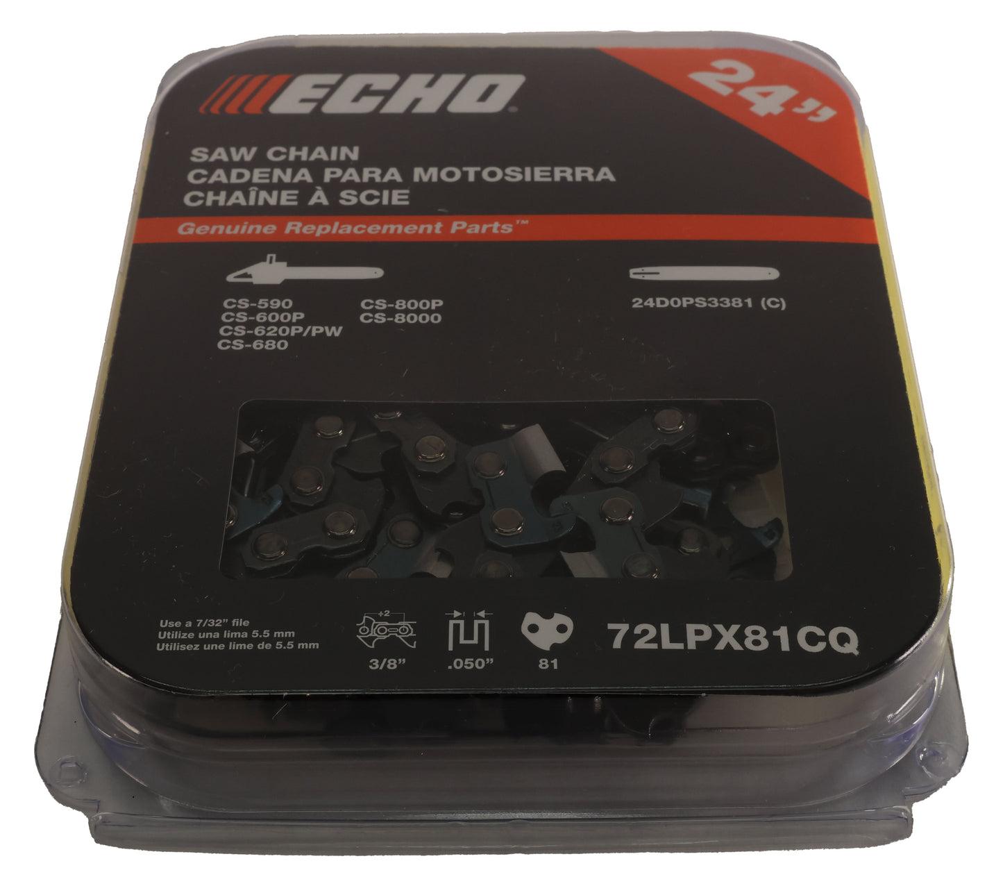 Echo Original Equipment SAW CHAIN - 24" - 72LPX81CQ