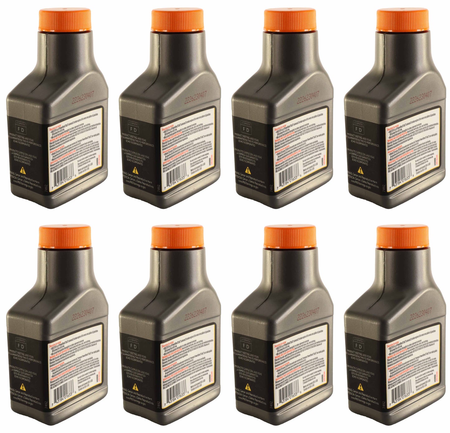 Echo Original Equipment 8-PACK PowerBlend Gold 2.6 Oz. 2-Stroke Engine Oil - 6450000
