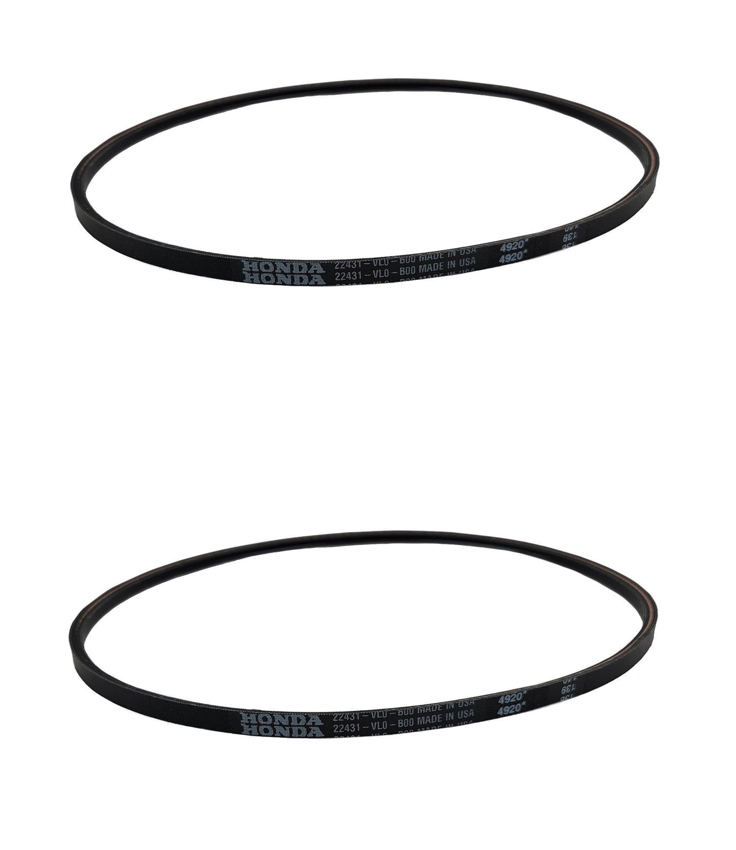 Honda (2 PACK) Lawn Mower V-Belt (3L-37) - 22431-VL0-B00