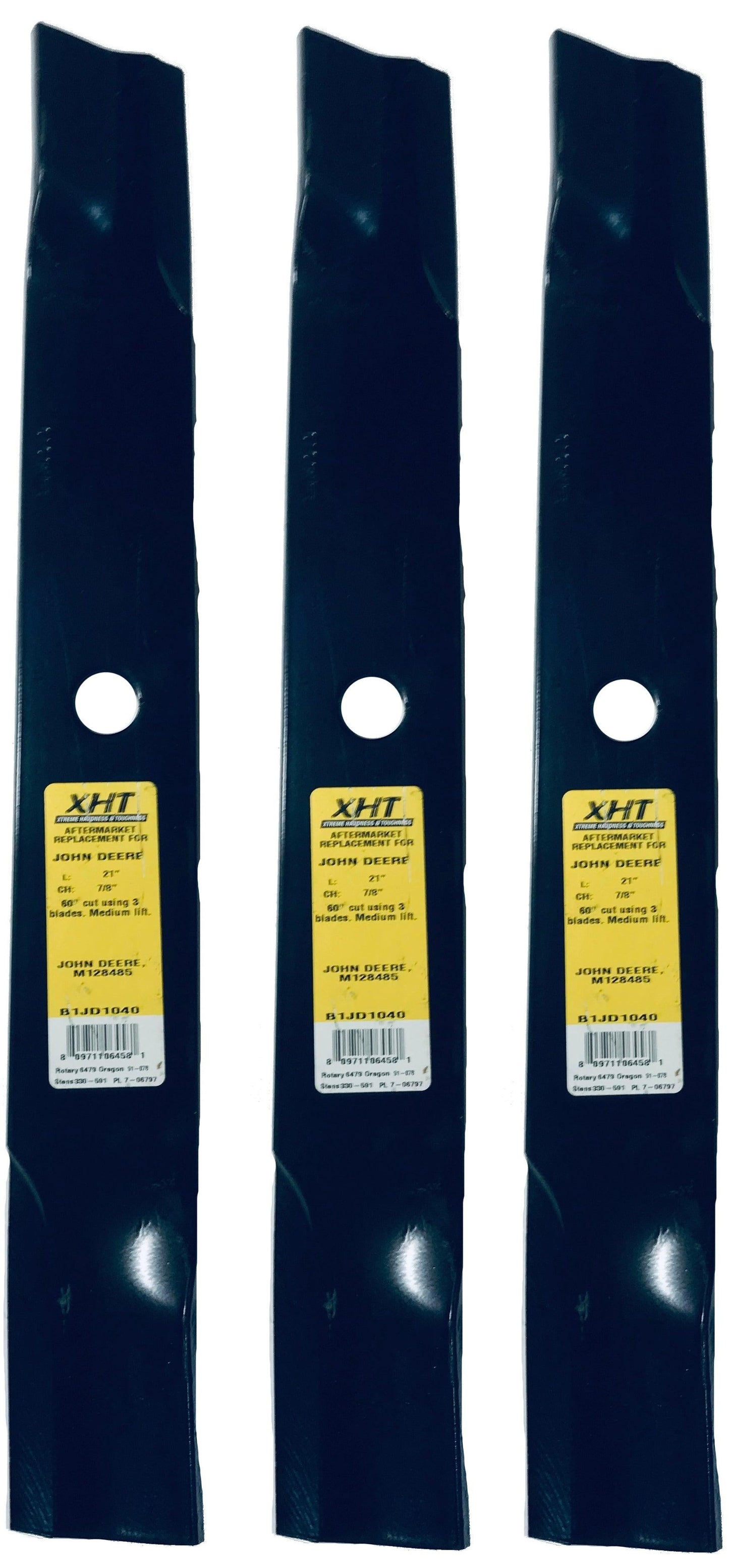 A&I XHT 21", 7/8", ML Mower Blade (Set of 3) - B1JD1040,3