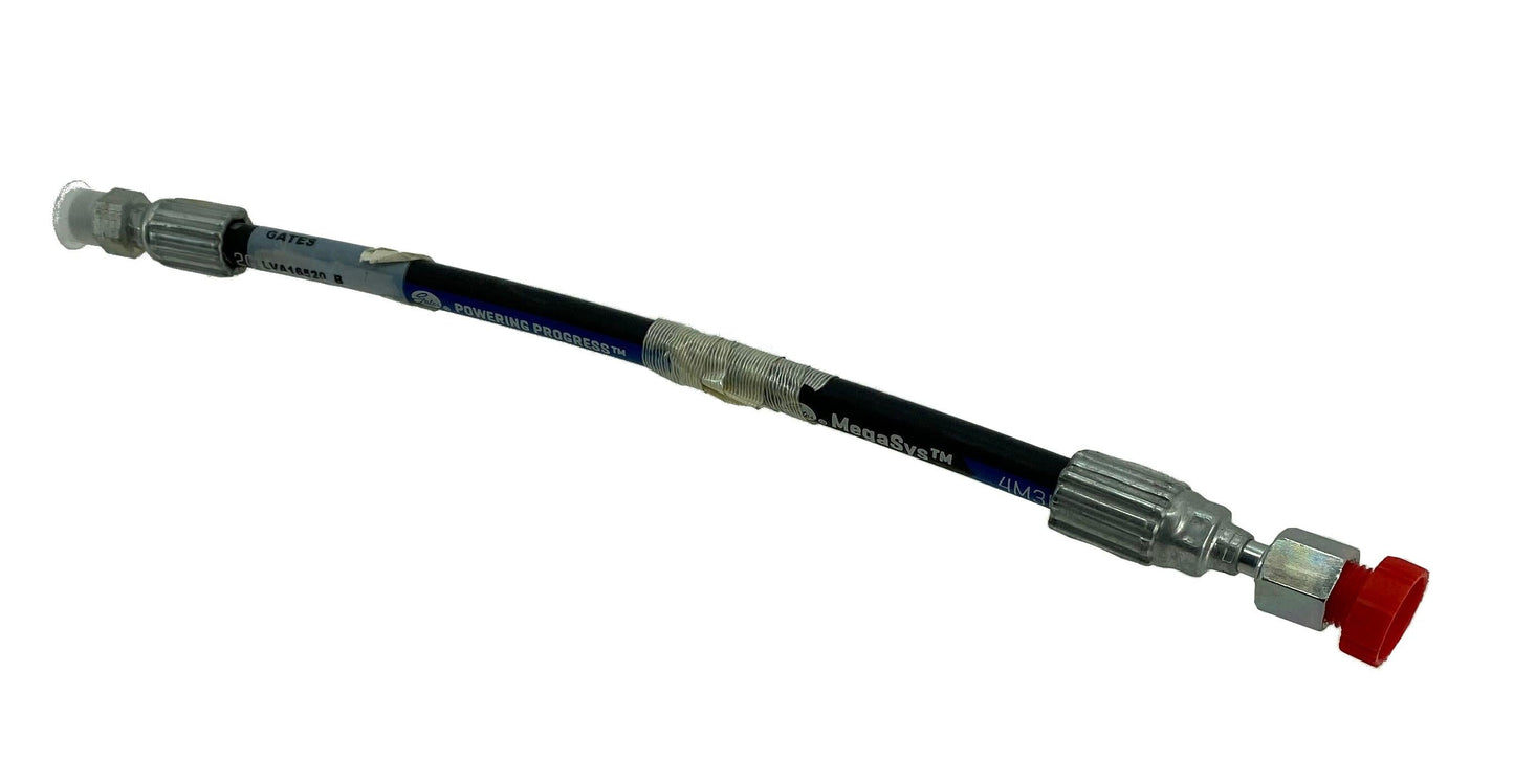 Close-up of the John Deere Hydraulic Hose LVA16520