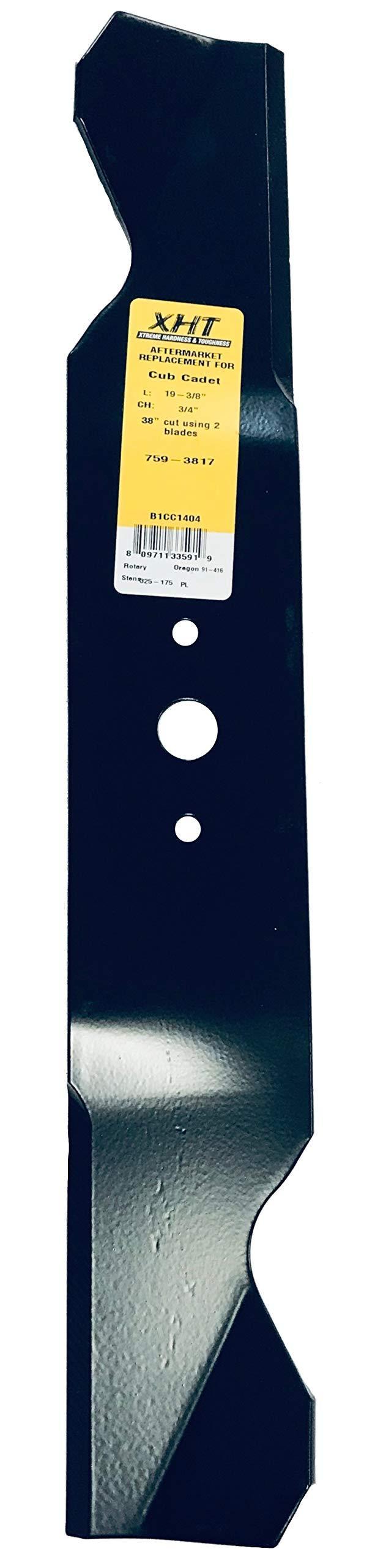 A&I XHT 19-3/8", 3/4" Mower Blade (Single) - B1CC1404,1