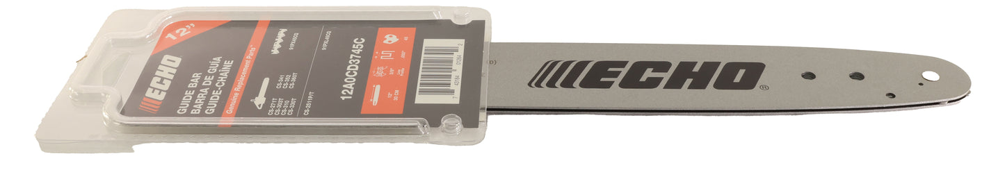 Echo Original Equipment 12" Double-Guard Guide Bar - 12A0CD3745C