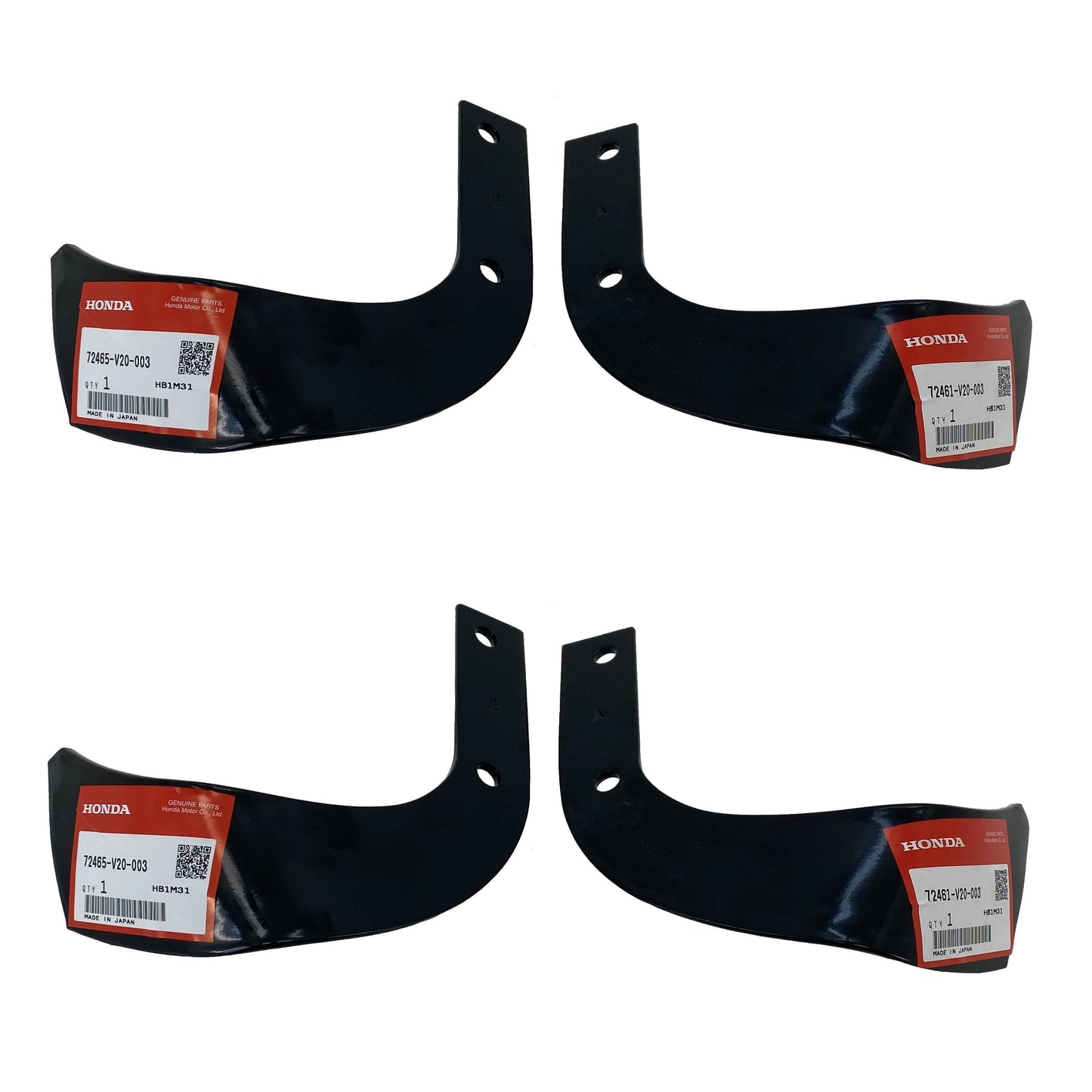 Honda Original Equipment Rotary Tine Kit 2 Pack - 72461-V20-003 & 72465-V20-003