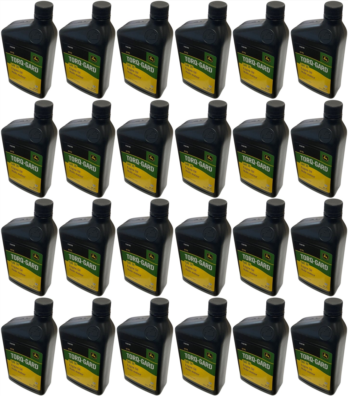 John Deere (24-Pack) Original Equipment 32 oz. SAE 30 Oil - TY26790