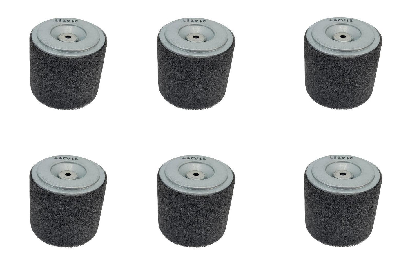 Honda (6 PACK) Round Air & Pre Filter - 17210-Z0V-781,6