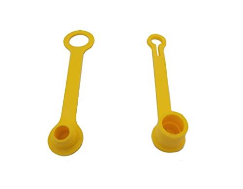 John Deere Original Equipment (Yellow) Hydraulic Port Plug/Cap - M132031A