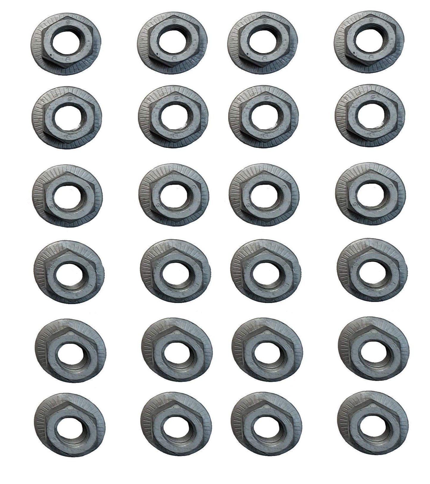 John Deere Original Equipment Flange Nut Qty.24 - DC19996