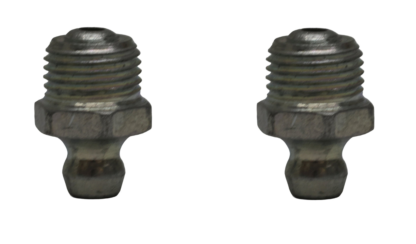 John Deere Original Equipment (2 PACK) Straight Lubrication Fitting - JD7759