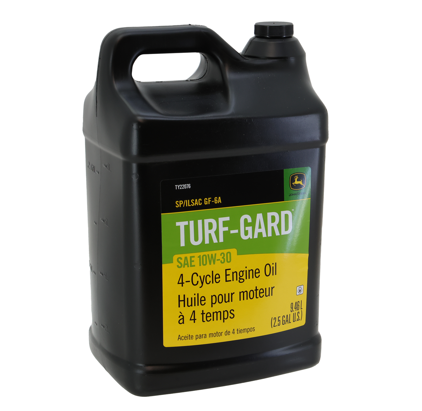 John Deere Original Equipment 2.5 Gallon 10W-30 Turf-Gard - TY22076