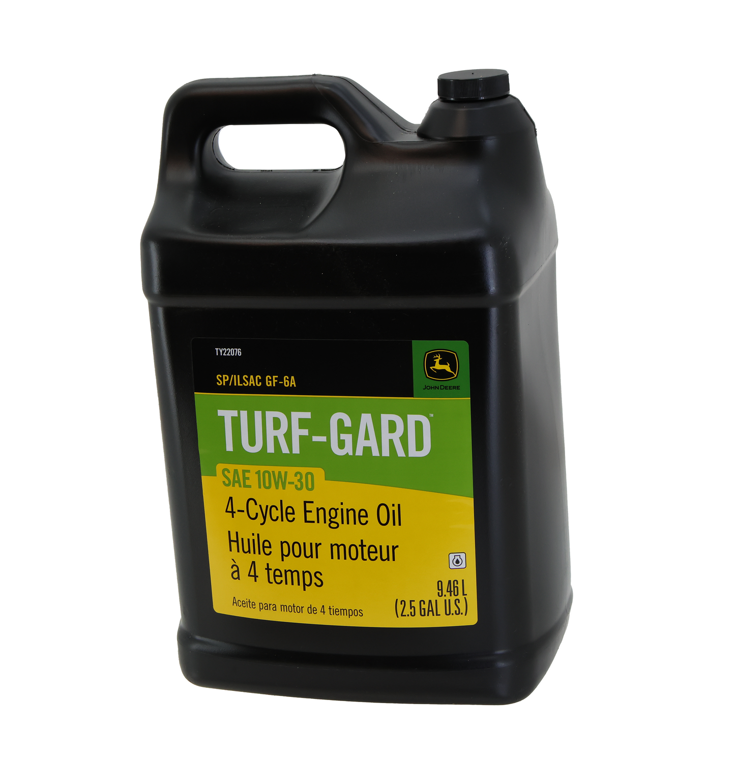 John Deere Original Equipment 2.5 Gallon 10W-30 Turf-Gard - TY22076