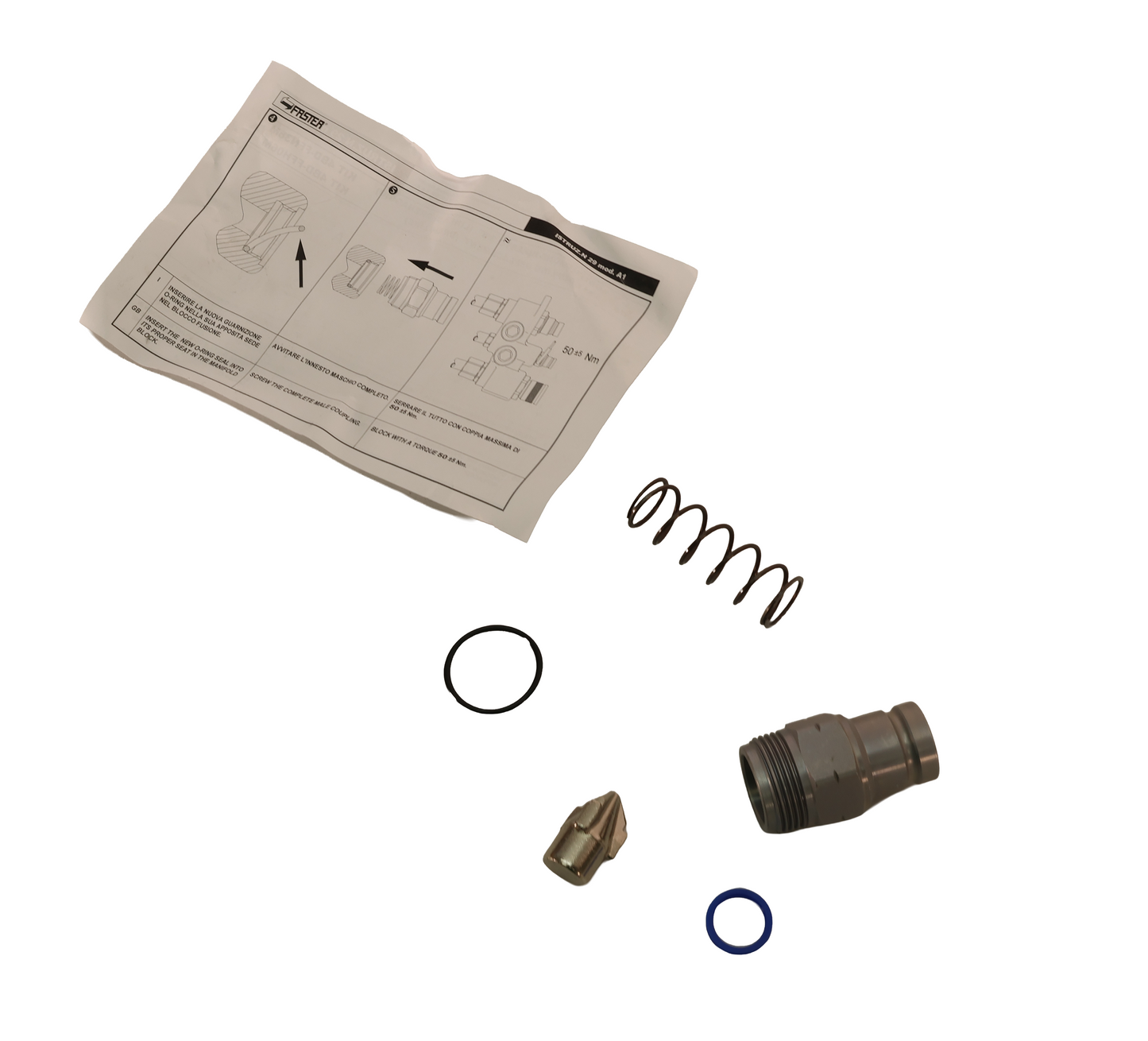 John Deere Original Equipment Hydraulic Quick Connect Coupler - AT406478