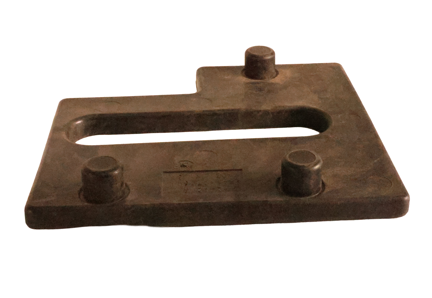 Detail shot of John Deere H240213 wear plate
