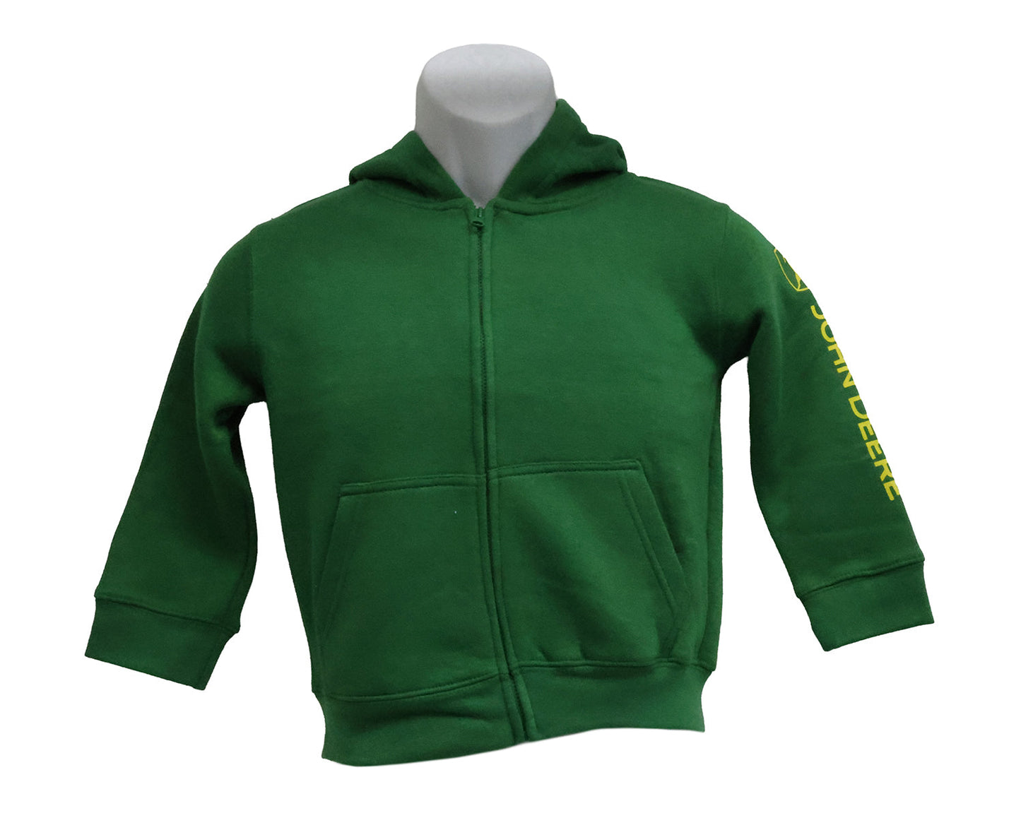 John Deere Toddler (SIZE 2T) Green Full Zip Fleece - LP79039
