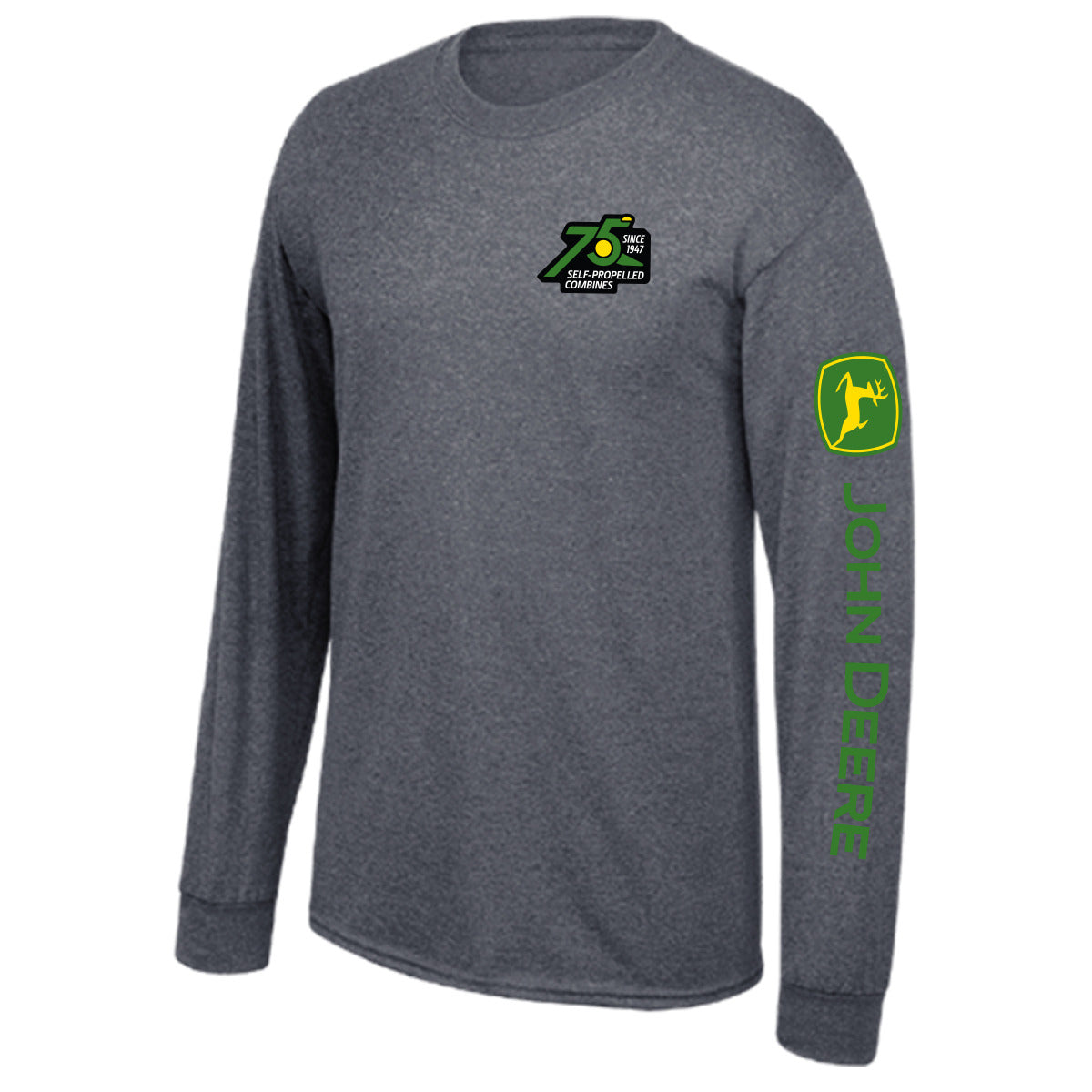 John Deere Men's 75th Anniversary Charcoal Shirt