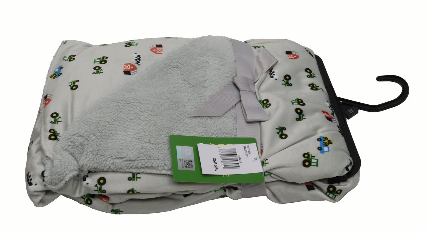 John Deere Infant Mink Sherpa Blanket - LP81445