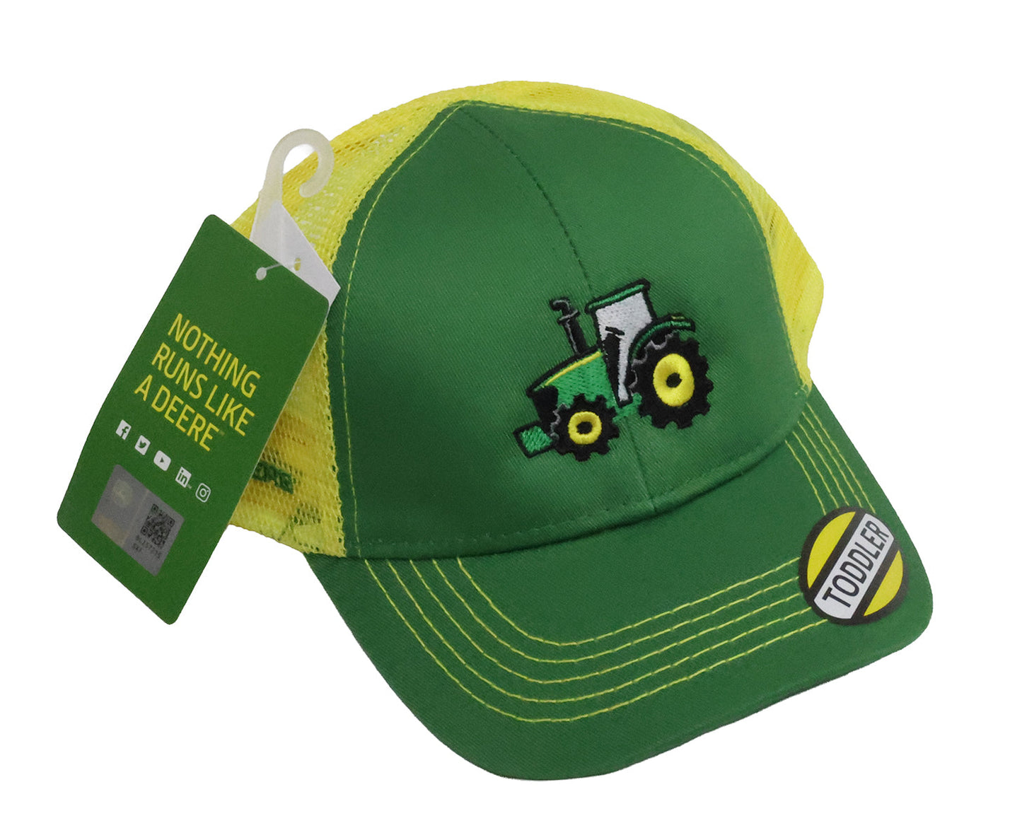John Deere Toddler's Green Tractor Embro Cap/Hat - LP86272