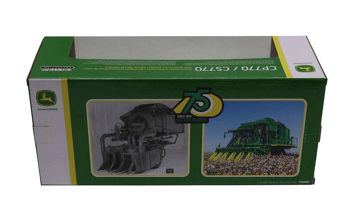 1/64 John Deere CS770 and CP770 75th Anniversary Prestige Collection Toy Set - LP86742