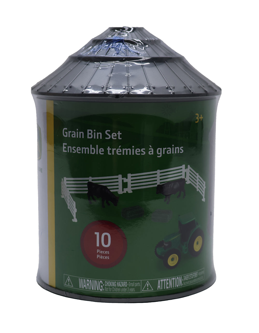 1/64 John Deere Mini Grain Bin Toy Set - LP87483