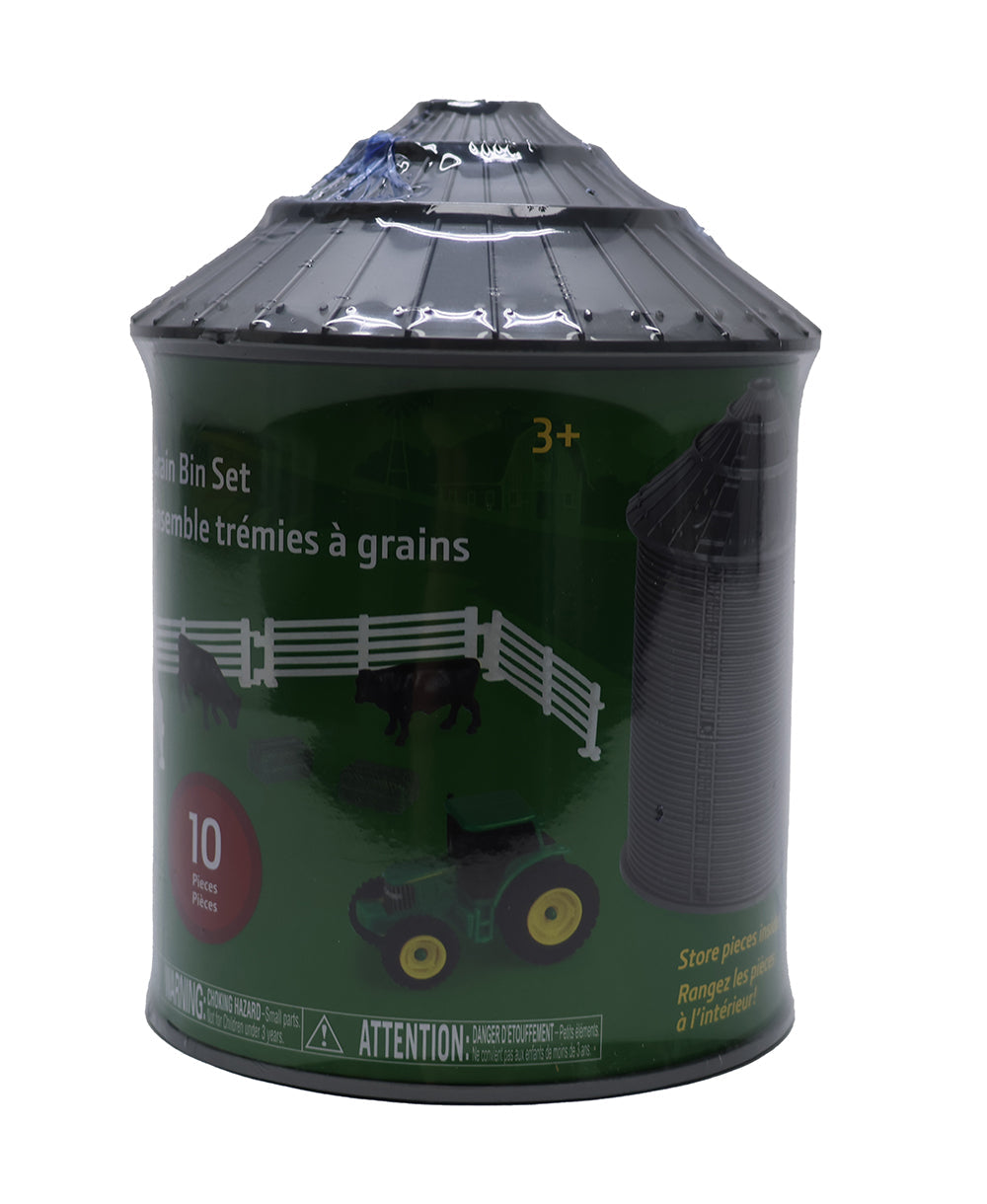 1/64 John Deere Mini Grain Bin Toy Set - LP87483