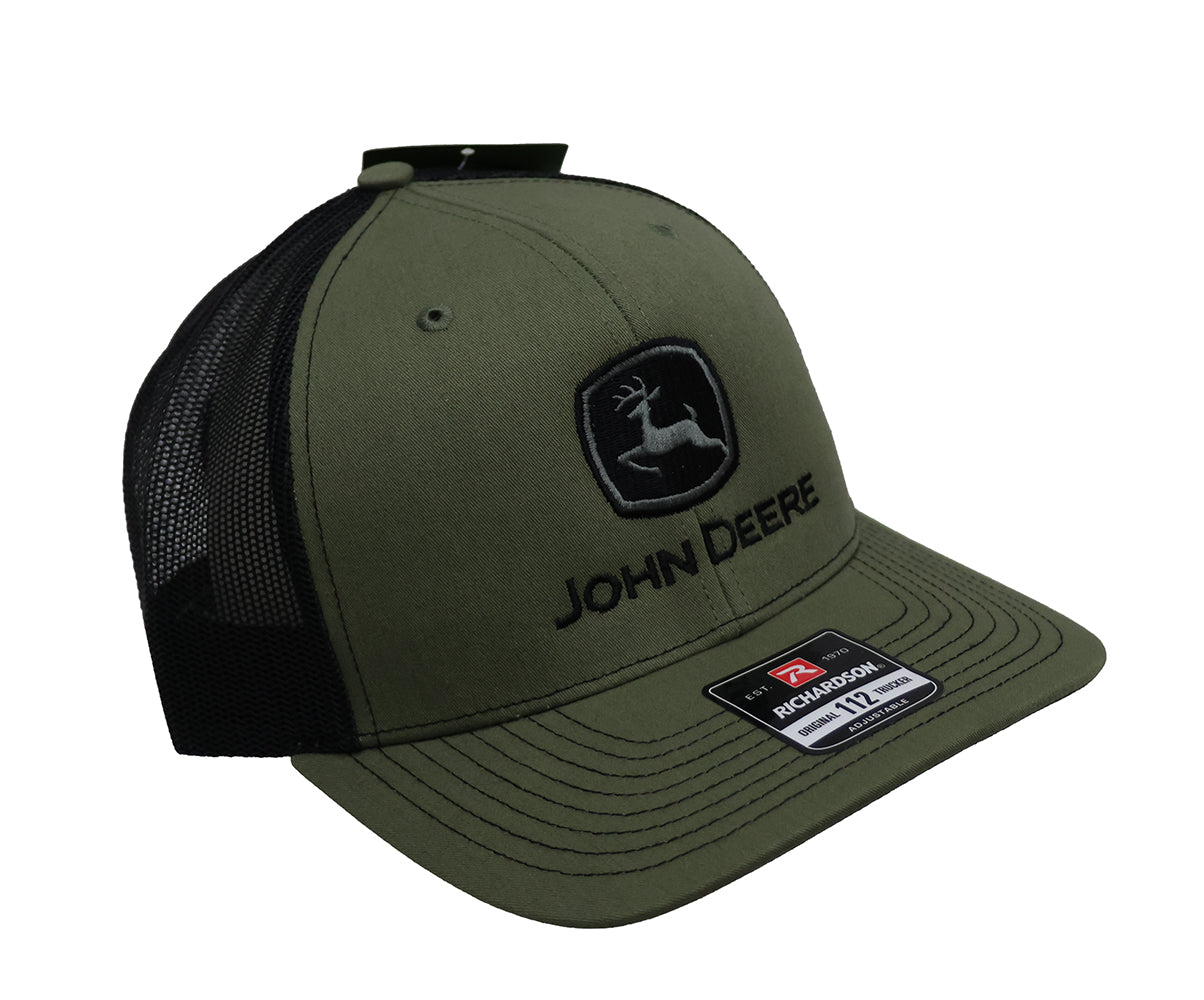 John Deere Richardson Loden/Black Hat/Cap - LP87808