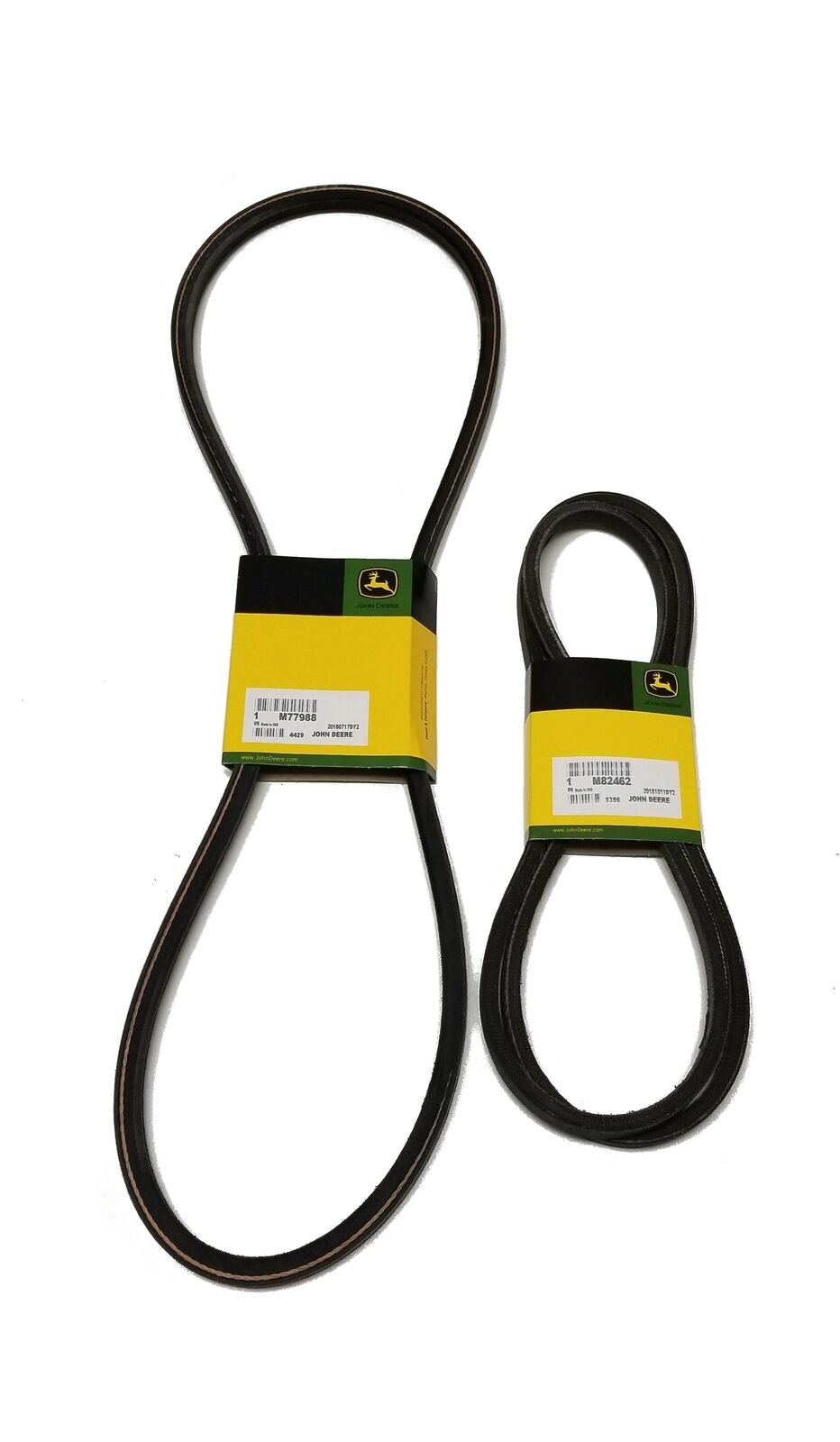 John Deere M82462A deck drive belt, 38-in deck