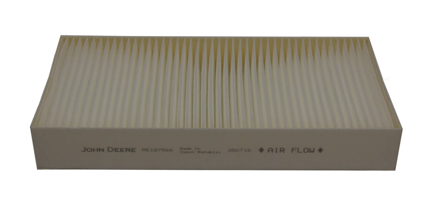 John Deere Original Equipment Cab Recirculation Air Filter - RE187966