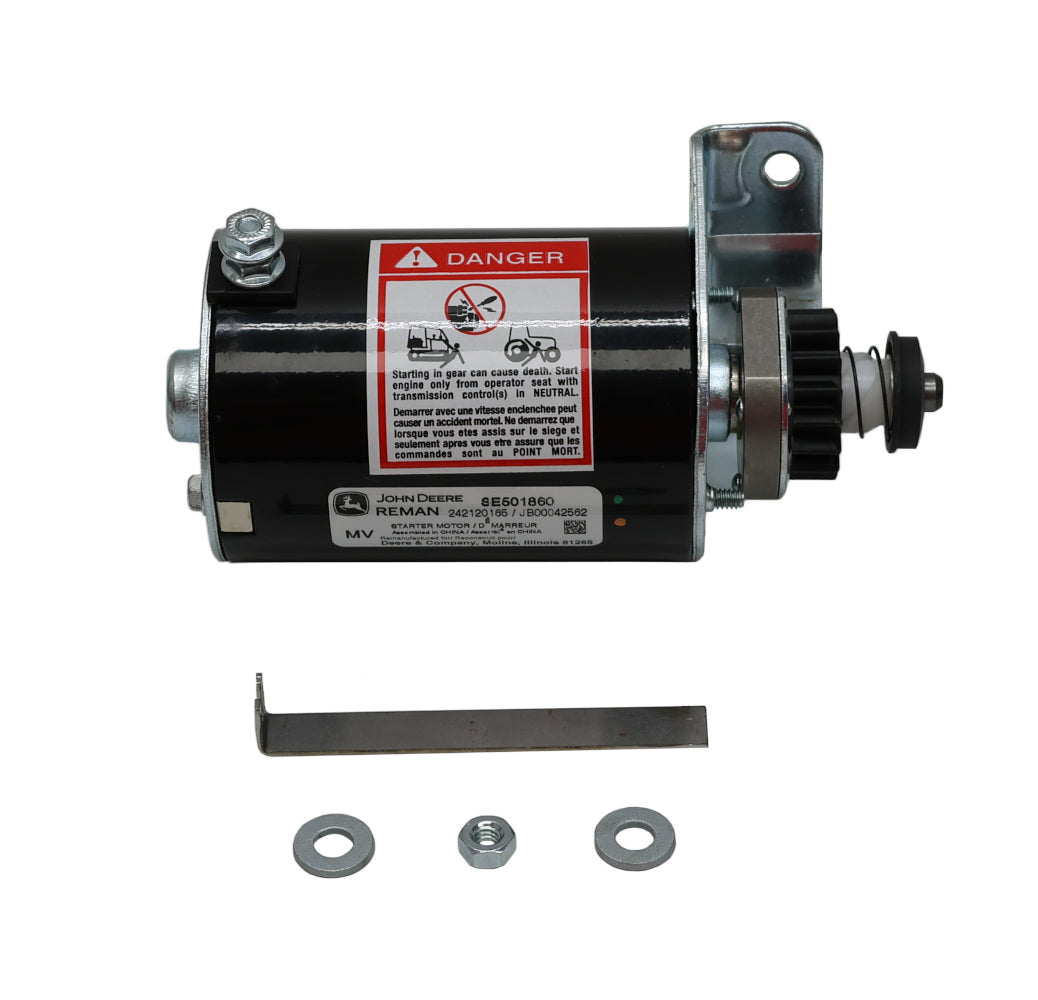 John Deere Original Equipment REMAN Starter Motor - SE501860
