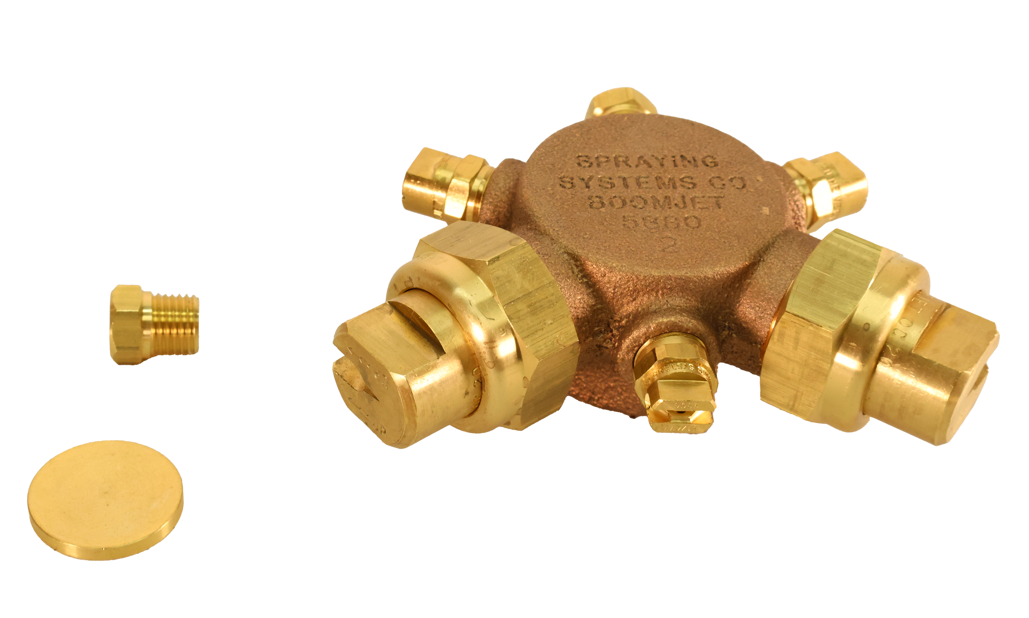 SMA Products Boomjet Brass Boomless Nozzle Cluster With OC-20 Nozzles