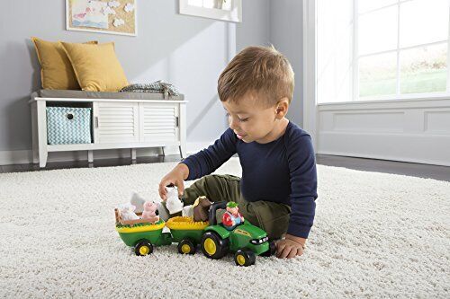 John Deere Animal Sounds Hay Ride Toy by Ertl - TBEK34908, image 8