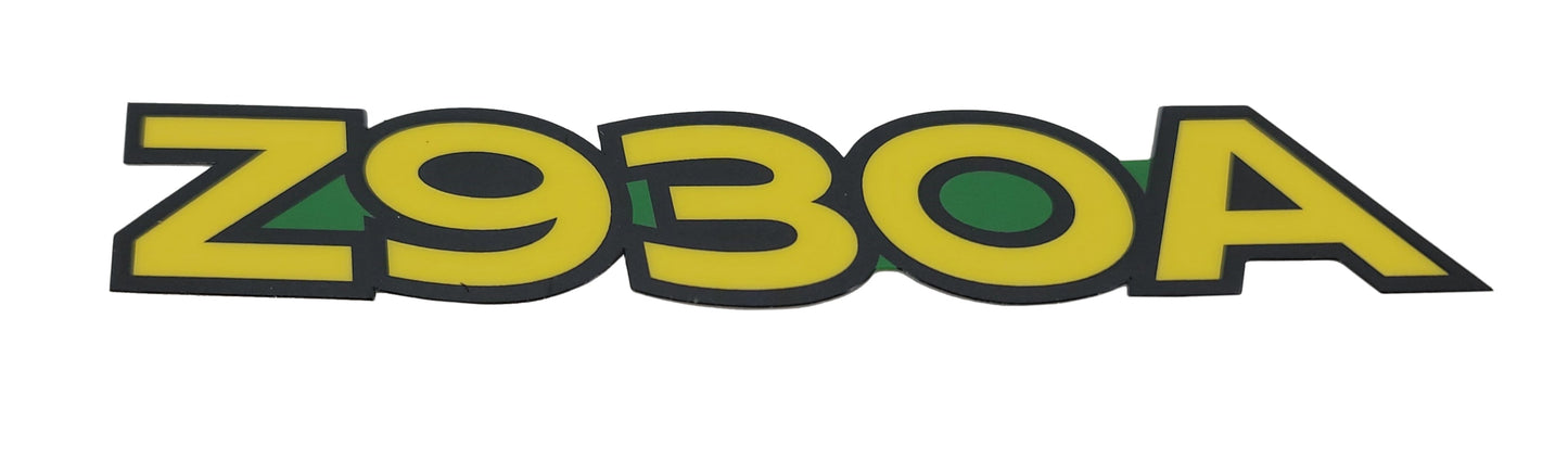 John Deere Original Equipment Z930A (RH) Label - TCU26406