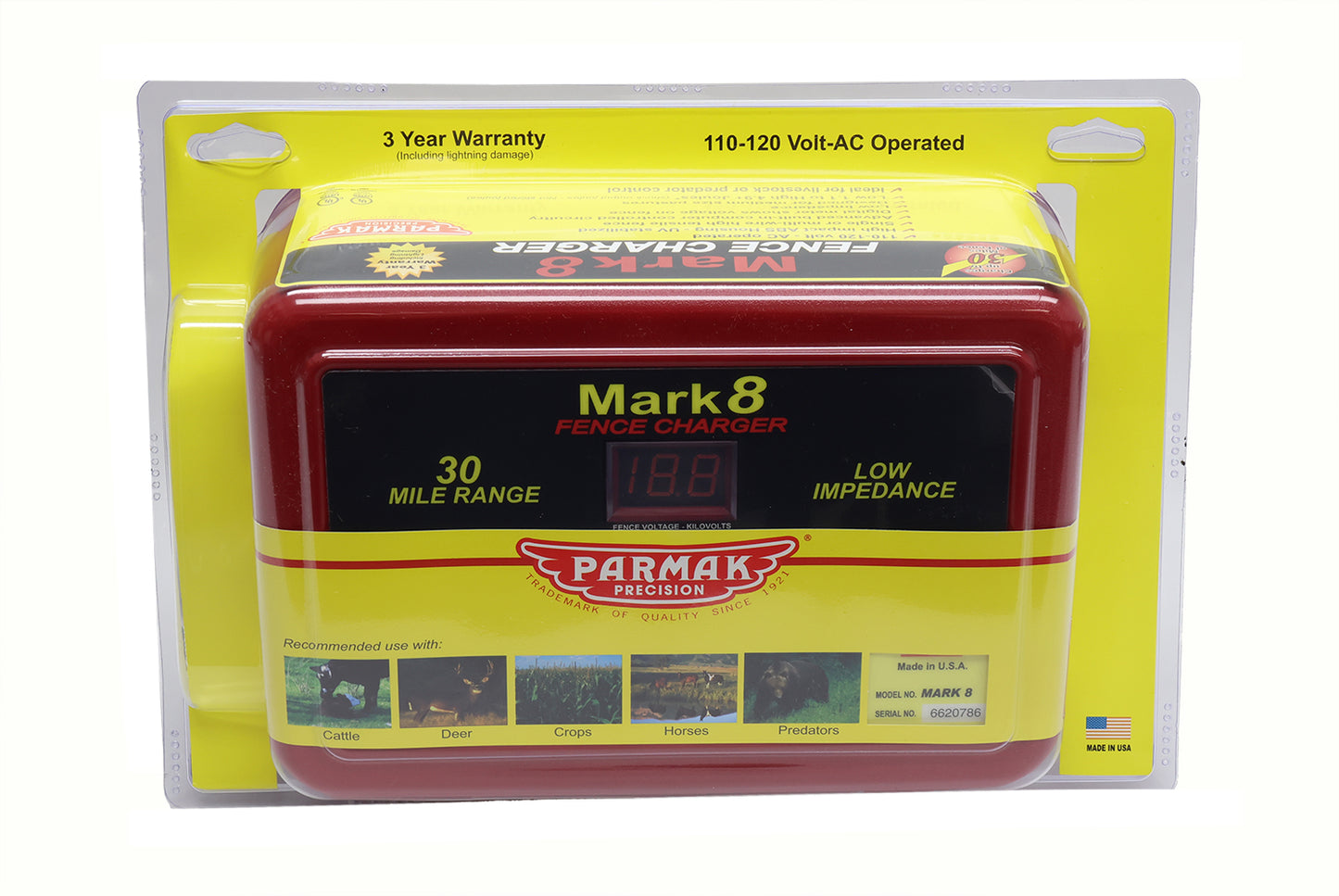 Parmak Mark 8 Electric Fence Charger - 102520