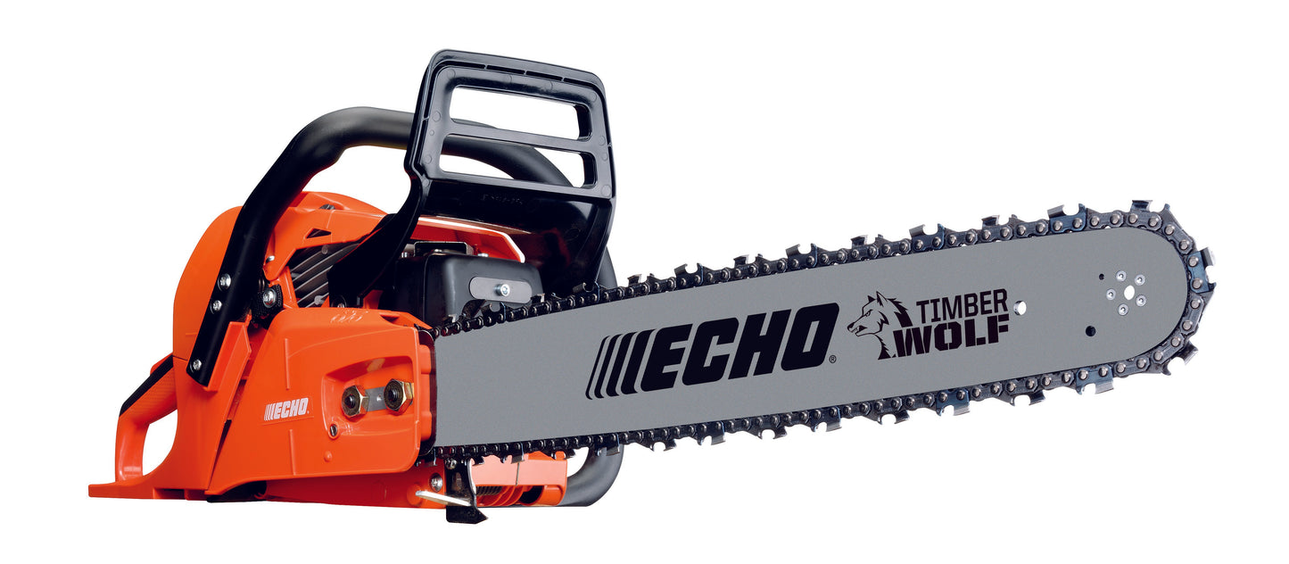 Echo 24 in. 59.8 cc Gas 2-Stroke Rear Handle Timber Wolf Chainsaw - CS-590-24
