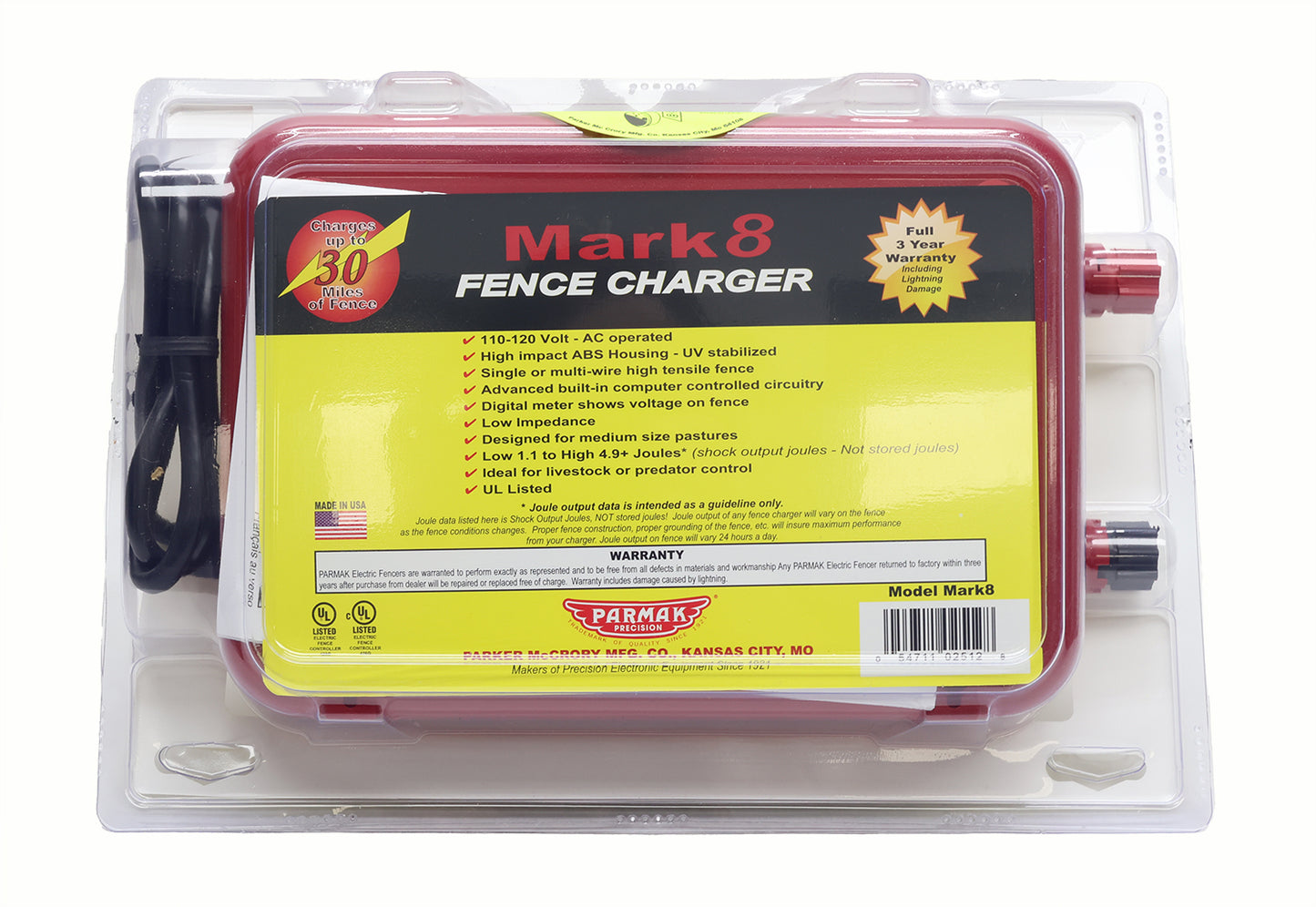 Parmak Mark 8 Electric Fence Charger - 102520