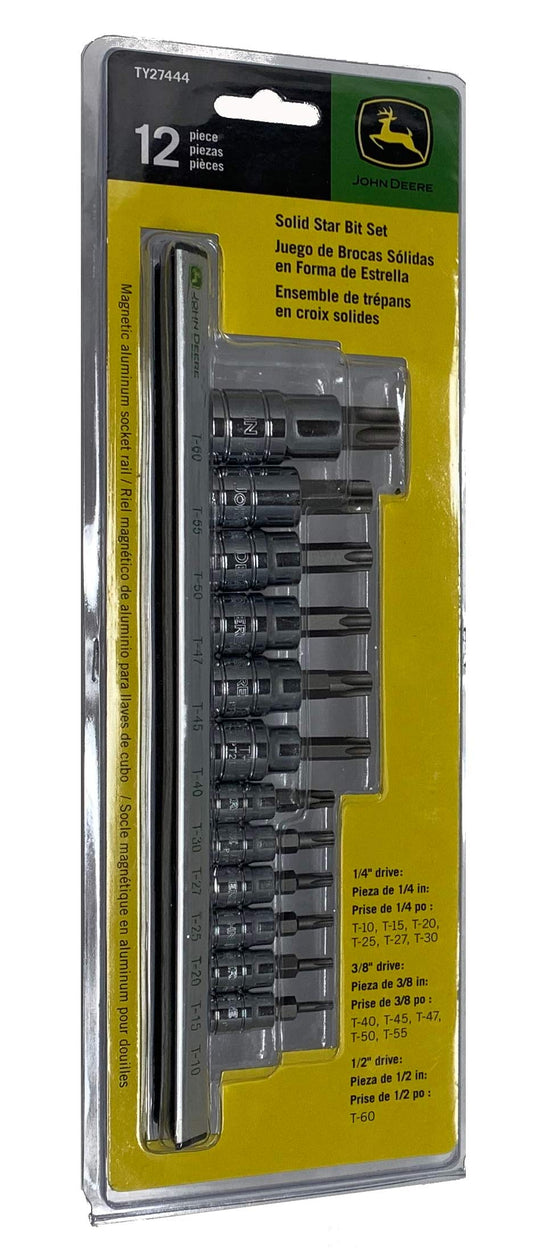 John Deere Original Equipment Solid Star Bit Set - TY27444