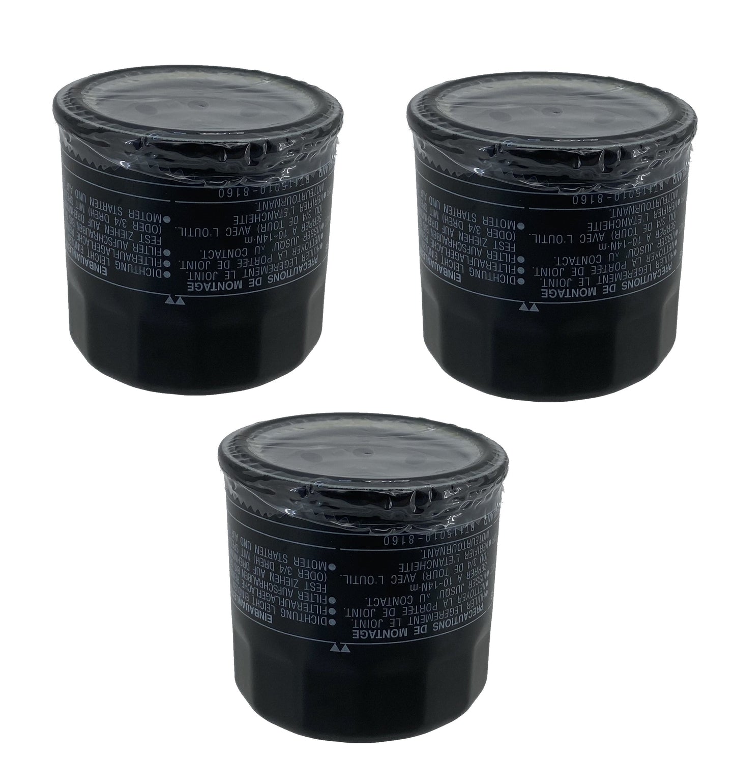 Honda Original Equipment Oil Filter (3 Pack) - 15400-ZZ3-003